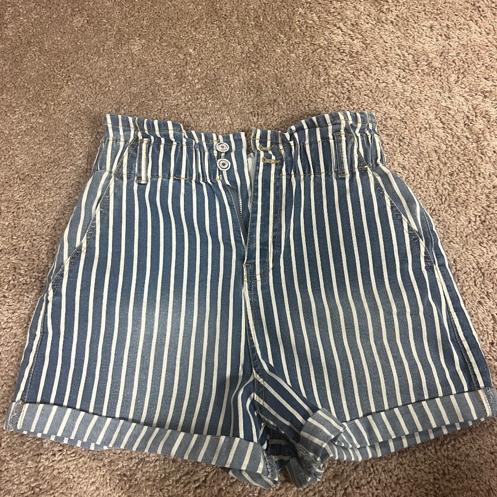 High waisted shorts
